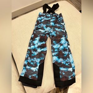 Spyder Kids Blue and Black Snow Pants